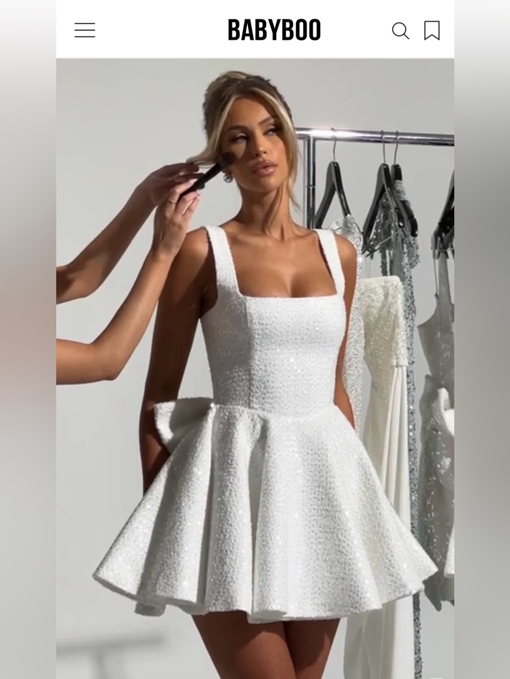 BABYBOO $169MSRP NEW XS DOROTHY MINI DRESS